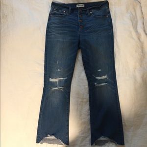 Madewell Cali Demi boot jeans